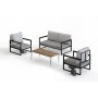 Lounge-Set Montreal - Beige + Textilreinigung fr Mbel