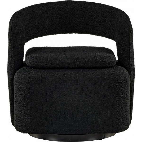 Lorbeer-Sessel - Schwarz Lorbeer-Sessel - Schwarz