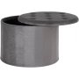 Turup Hocker - Dunkelgrau