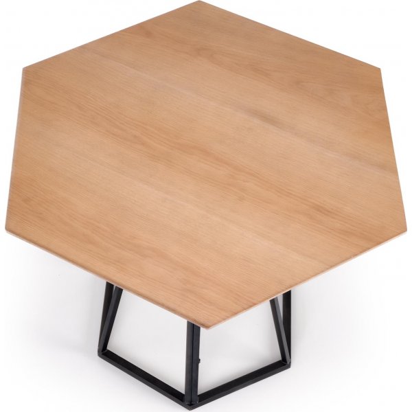 Genevieve Esstisch 110 x 95 cm - Schwarz Genevieve Esstisch 110 x 95 cm - Schwarz