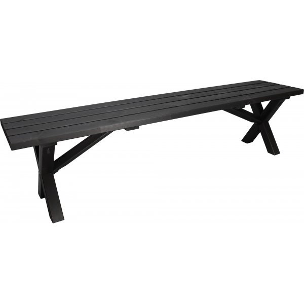 Scottsdale Sitzbank 180 cm - Schwarz