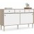 Rome Sideboard mit 2 Schiebetren und 3 Schubladen - Hickory/Wei