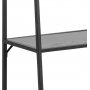 Seaford Leiterregal 77x174 cm - Schwarz