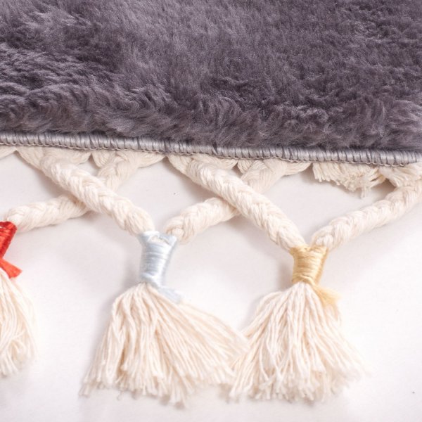 Badezimmerteppich Aslan - Anthrazit