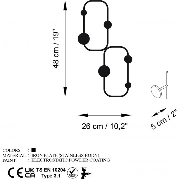 Marienkäfer-Kleiderbügel - Schwarz Marienkäfer-Kleiderbügel - Schwarz
