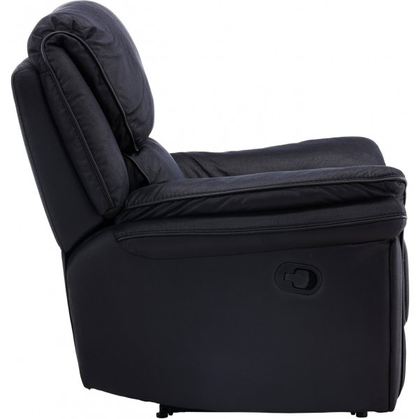 Saranda Liegesessel - Schwarz Saranda Liegesessel - Schwarz