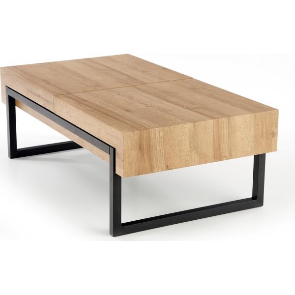 Ready Couchtisch 110 x 60 cm - Eiche/schwarz