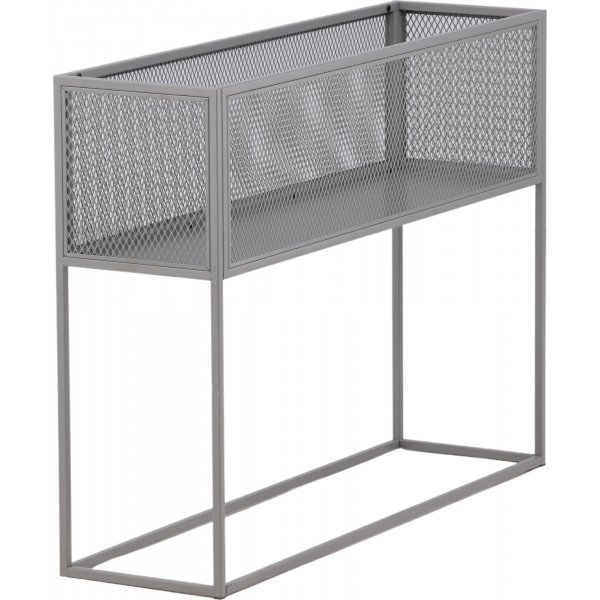 Teo-Reliefregal - Hellgrau