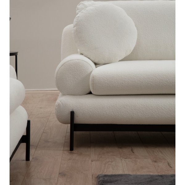 Livorno 2-Sitzer-Sofa - Wei