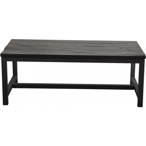 Holmstorp Couchtisch 120 x 60 cm - Schwarz lackiertes Almholz