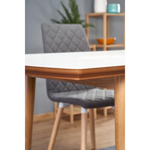 Shinra Esstisch 90-190 cm - Weiß Shinra Esstisch 90-190 cm - Weiß