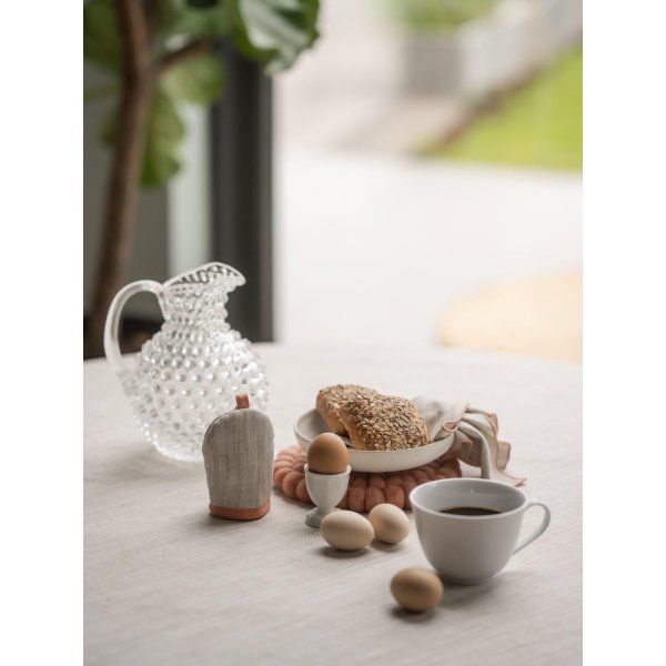 Sabina Eierwärmer 9 x 11 cm - Koralle Sabina Eierwärmer 9 x 11 cm - Koralle