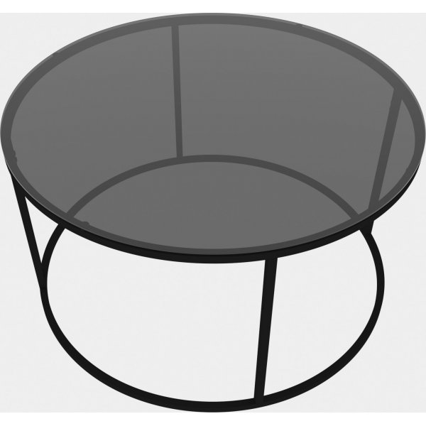 Startis Couchtisch Schwarz - 80 cm