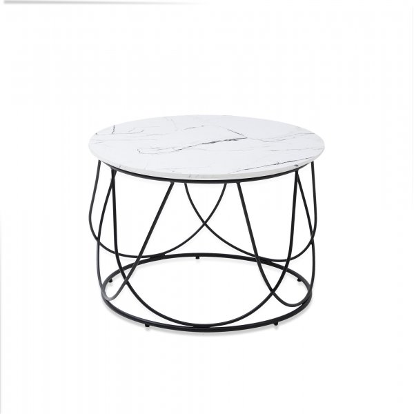 Bobby Couchtisch 60 cm - Wei