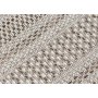 Flach / Glatt gewebter Teppich Ivo - Natur