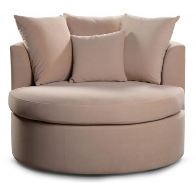Heidi Loveseat 1,5-Sitzer-Sessel - Jede Farbe und jeder Stoff + Fleckentferner fr Mbel