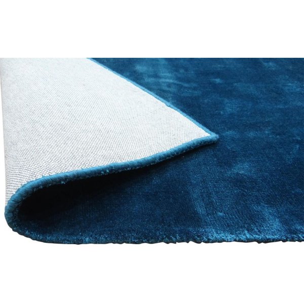 Viskoseteppich Bryan - Türkisblau Viskose Viskoseteppich Bryan - Türkisblau Viskose