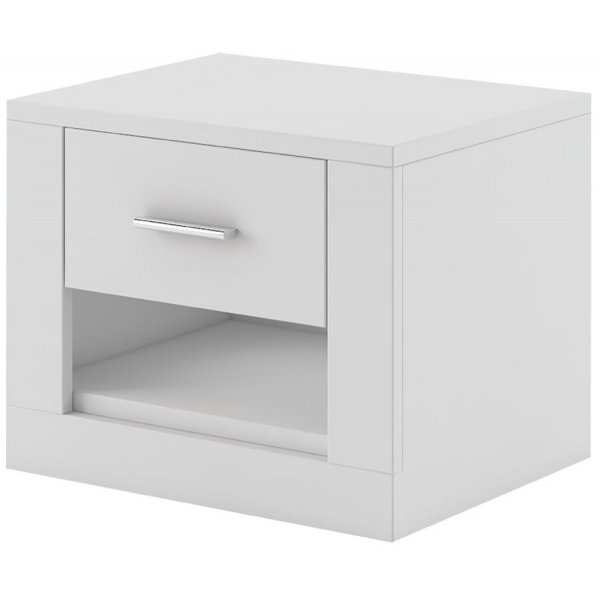 Mervyn Nachttisch - Weiß Mervyn Nachttisch - Weiß