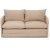 Saga 2-Sitzer-Schlafsofa - Beige