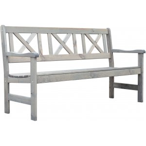 Europa Gartenbank - Grau + Fleckentferner für Möbel Europa Gartenbank - Grau + Fleckentferner für Möbel