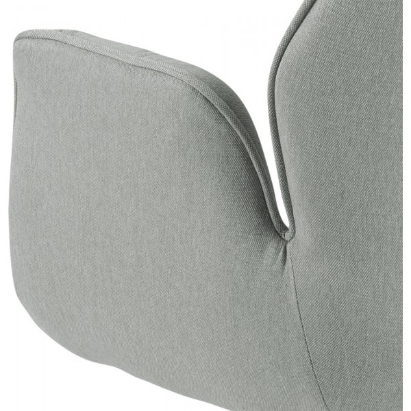 Aura Sessel - Hellgrau/Schwarz