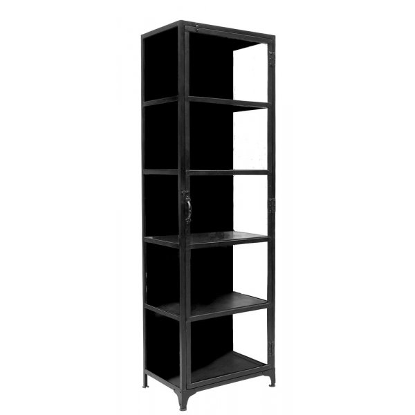 Athea Vitrine aus Blech - Schwarz