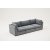 Mottona 3-Sitzer-Sofa Grau