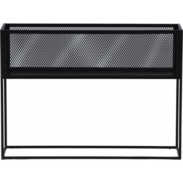 Teo-Reliefregal - Schwarz