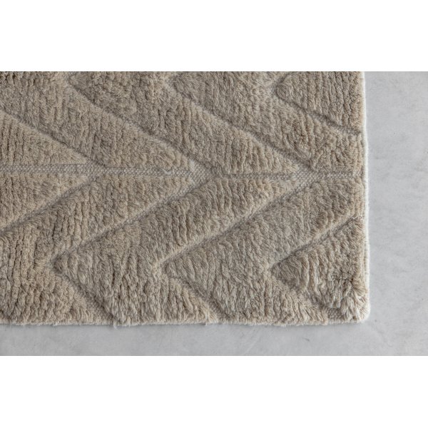 Wollteppich Zoe - Beige Wollteppich Zoe - Beige