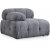 Petite 2-Sitzer-Sofa - Grau