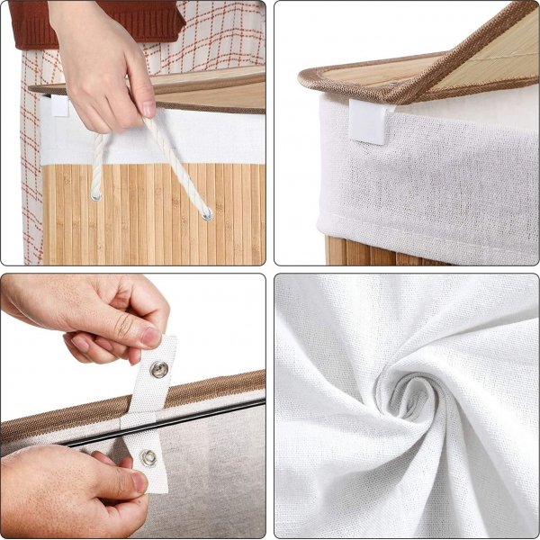 Carolin Wäschekorb 150 l - Bambus Carolin Wäschekorb 150 l - Bambus