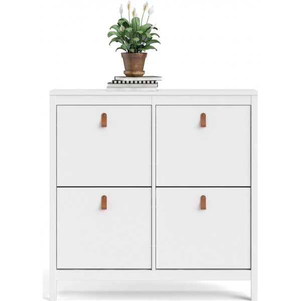 Schuhschrank Madrid - Weiß Schuhschrank Madrid - Weiß