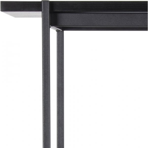 B�cherregal Angus 172 cm - Schwarz