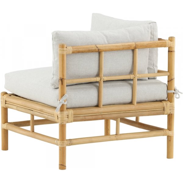 Eckmodul aus Rohrgeflecht - Natur Eckmodul aus Rohrgeflecht - Natur