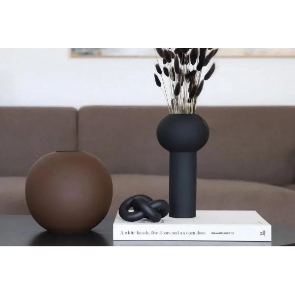 Glimmervase - Schwarz Glimmervase - Schwarz