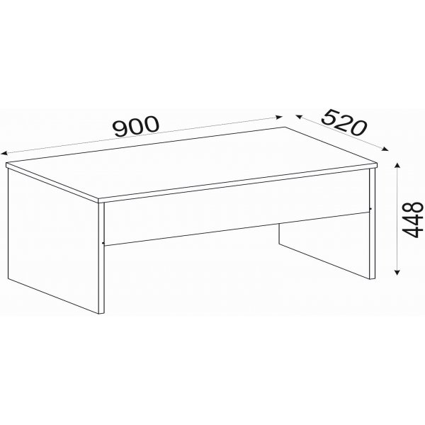 Akilli Couchtisch - Travertin Akilli Couchtisch - Travertin