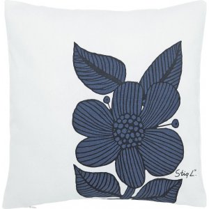 Aster XL Kissenbezug 45 x 45 cm - Blau