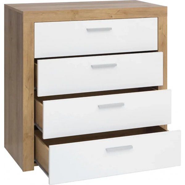 Balder Kommode - Eiche/wei