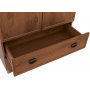 Kleiderschrank Crosby - Eiche antik