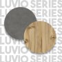 Luvio Bcherregal 19 - Eiche/Silber