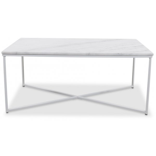 Maryland Couchtisch 110 - Weier Marmor