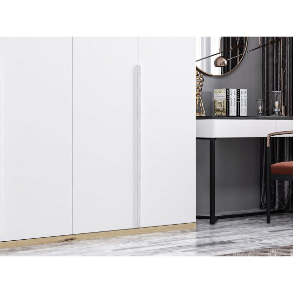Lyn Kleiderschrank 270 x 52 x 206 cm - Wei