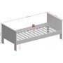 Alba Bett 90 x 200 cm - Wei