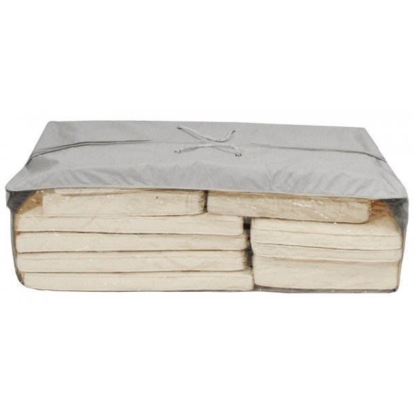 Aufbewahrungstasche fr Kissen Oxford - grau - 125 cm