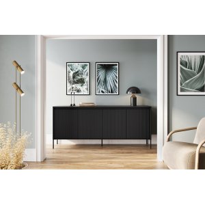 Trend-Sideboard B193 cm - Schwarz Trend-Sideboard B193 cm - Schwarz