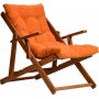 Ruhe-Liegestuhl - Orange