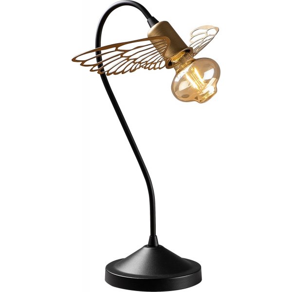 Angel Tischlampe - Schwarz/Gold