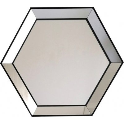 Alcantra-Spiegel 70 cm - Silber