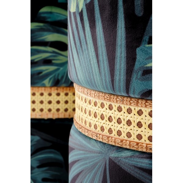 Kinshasa Hocker - Blau Kinshasa Hocker - Blau