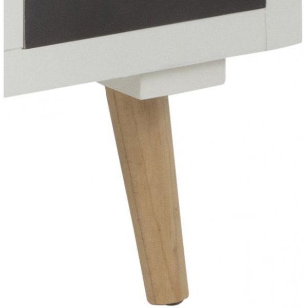 Thais Kommode - wei�/bunt + M�belreinigung